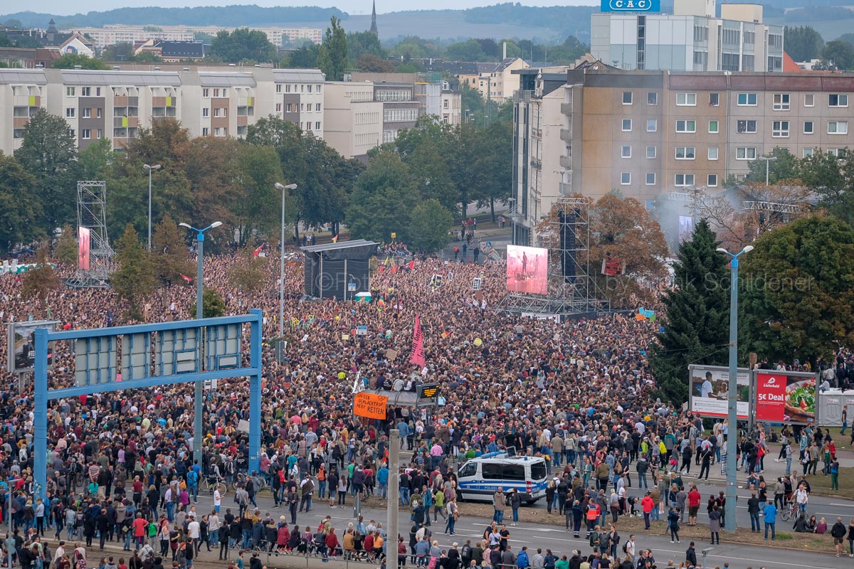 65000 waren in Chemnitz #wirsindmehr